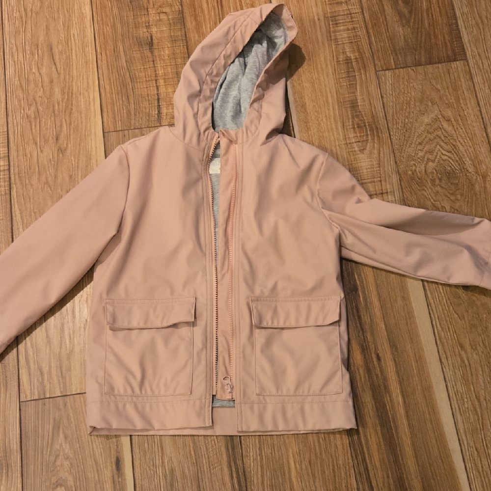 Gymboree Light Pink Hooded Raincoat